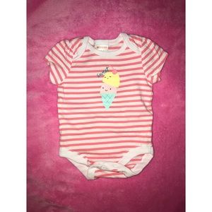 5 For $15 Gymboree Ice Cream Onesie